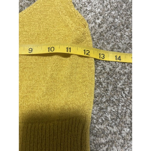 Two Forever 21 Cropped Knit Sweater Tank Tops Orange And Yellow. Size Medium. - Picture 7 of 11